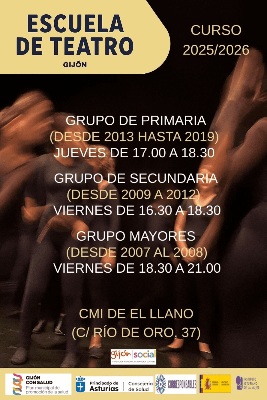 Escuela de Teatro: Inscripciones