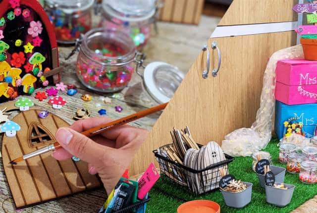 Fairy & Elf Door Decorating