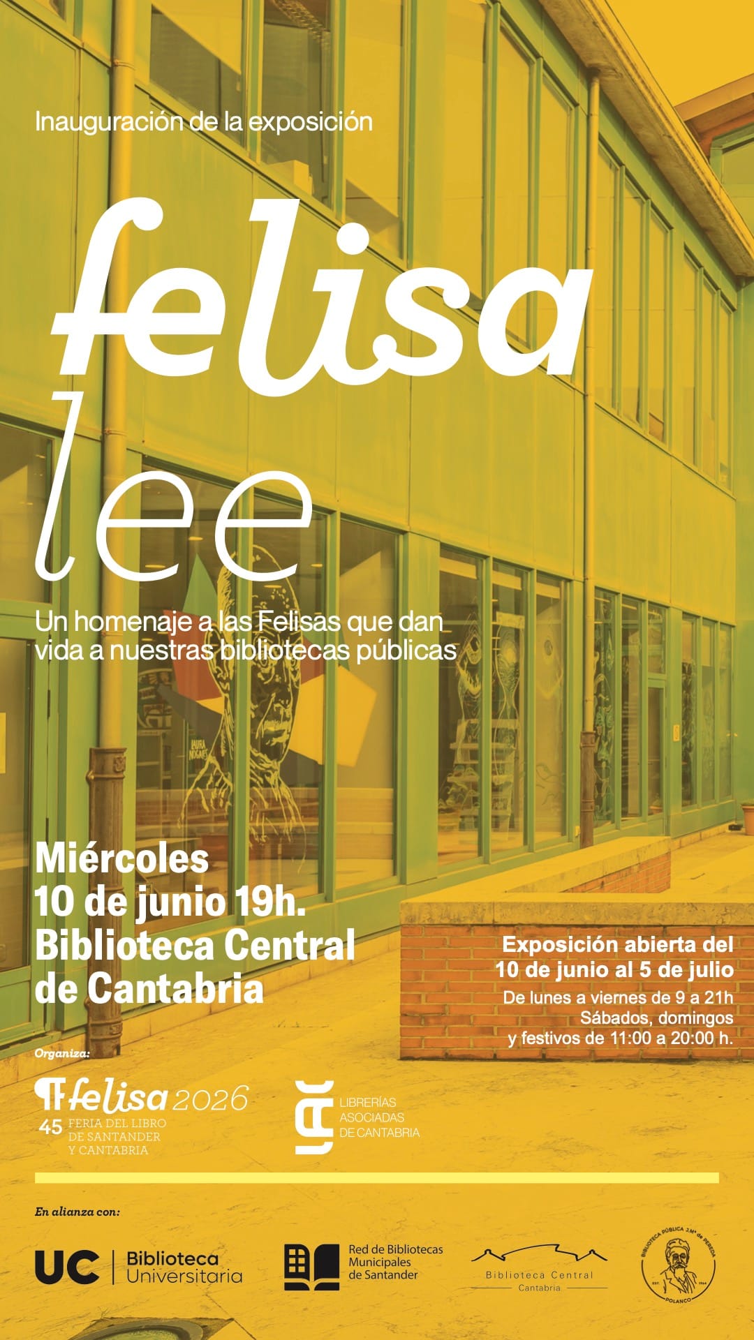 Inauguración de la exposición Felisa lee