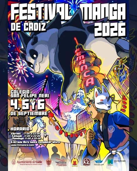 Festival Manga de Cádiz 2026 (Femanca)