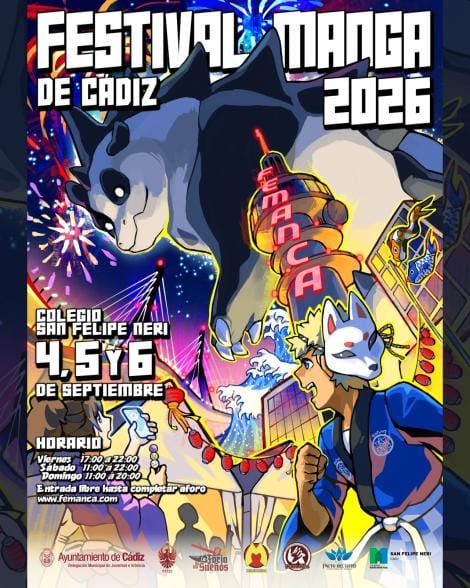 Festival Manga de Cádiz 2026 (Femanca)