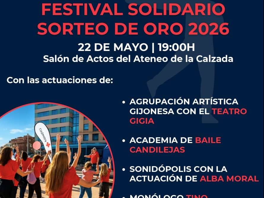 Festival solidario a favor de la Cruz Roja