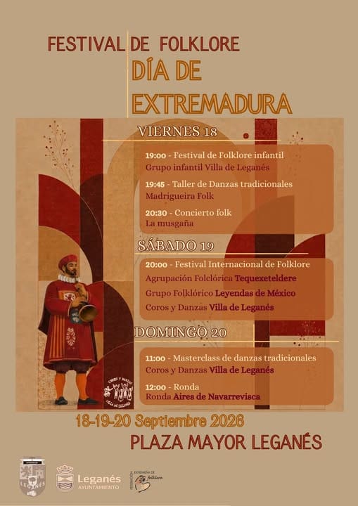 Festival de Folklore Día de Extremadura