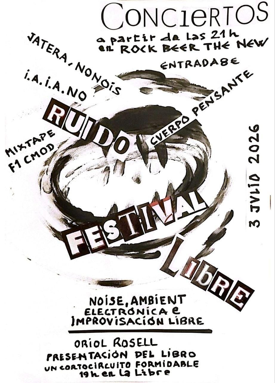 Festival Ruido Libre: presentación literaria y conciertos