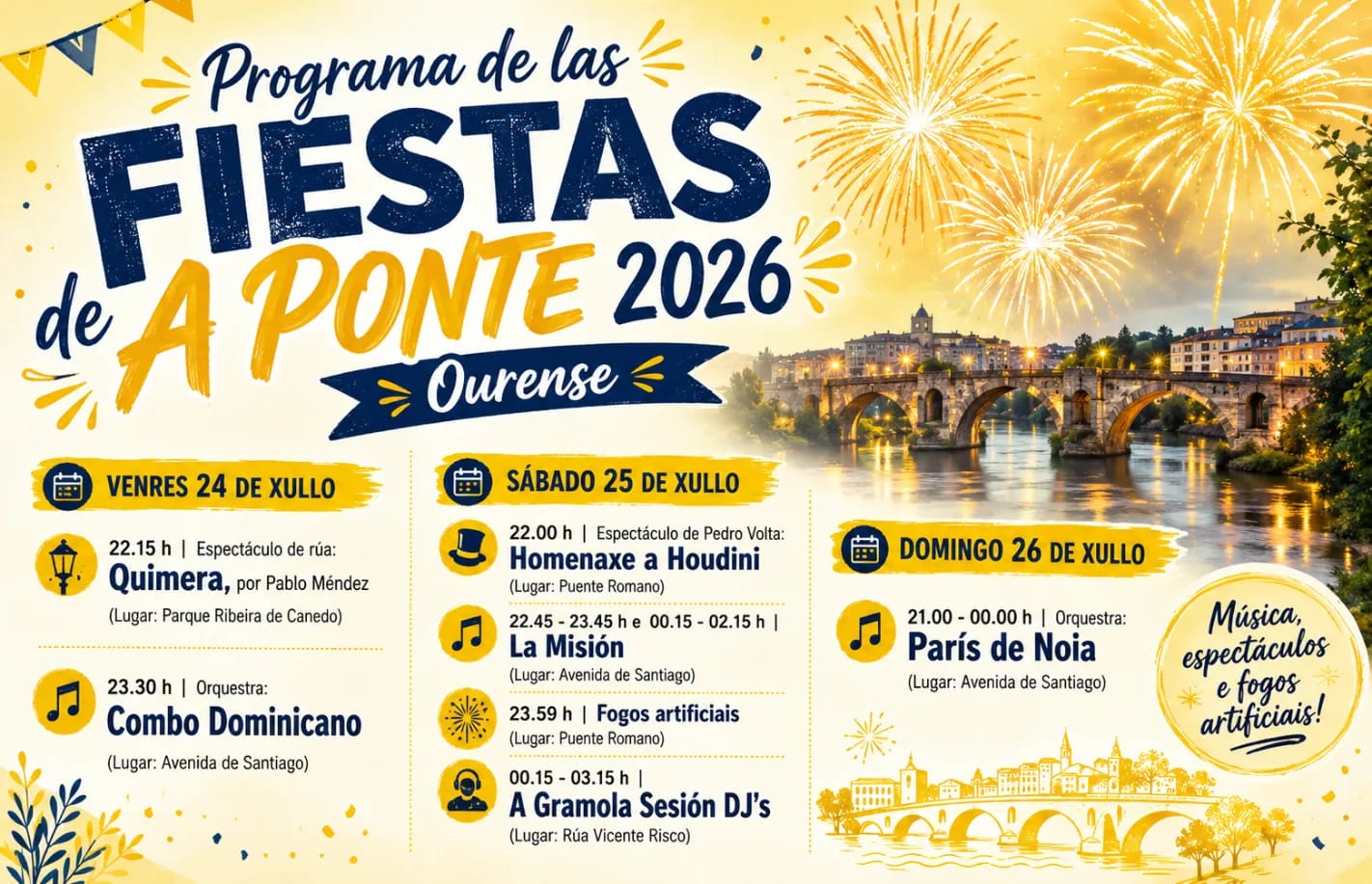 Fiestas de A Ponte 2026