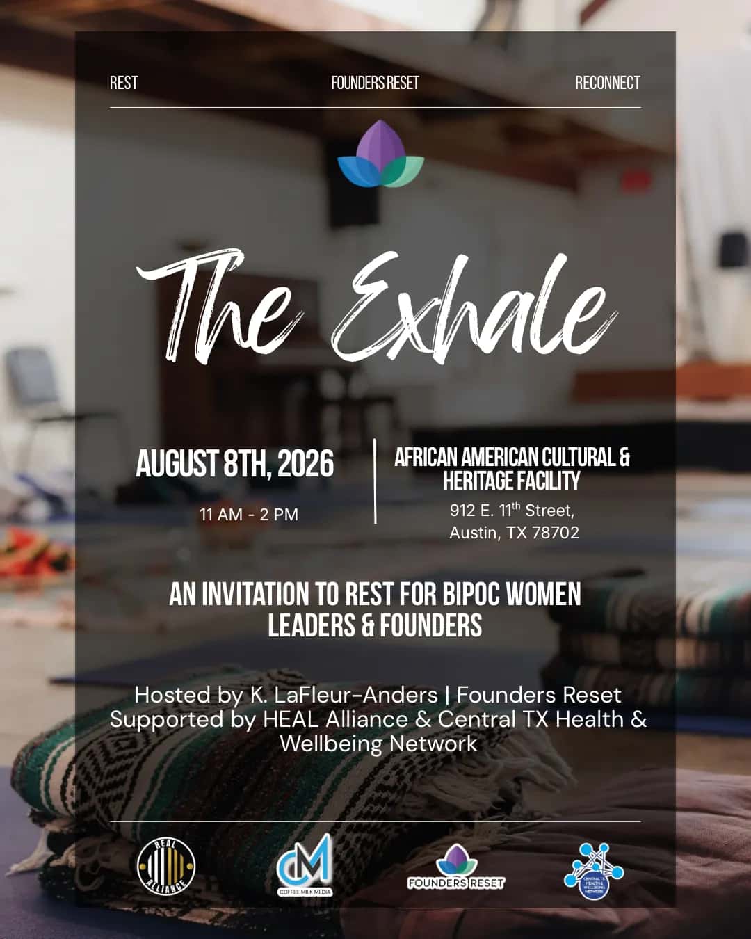 An Invitation to Rest for BIPOC Women Founders and Leaders