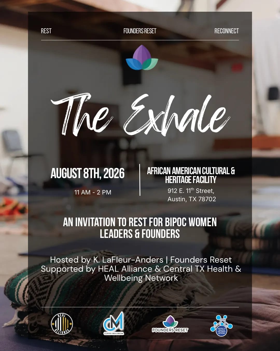 An Invitation to Rest for BIPOC Women Founders and Leaders