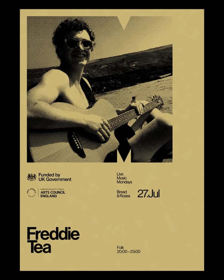 Live music Monday with Freddie Tea