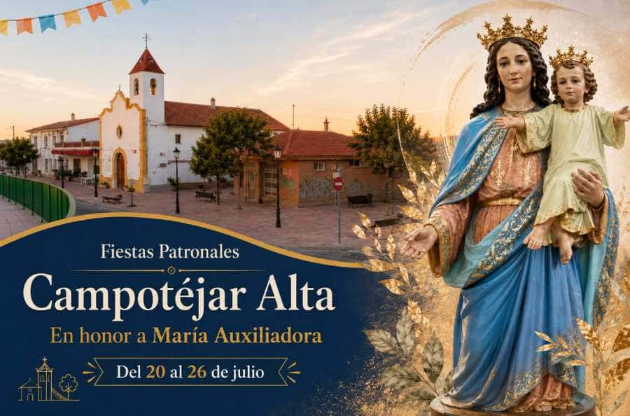 Fiestas Patronales de Campotéjar Alta en honor a María Auxiliadora
