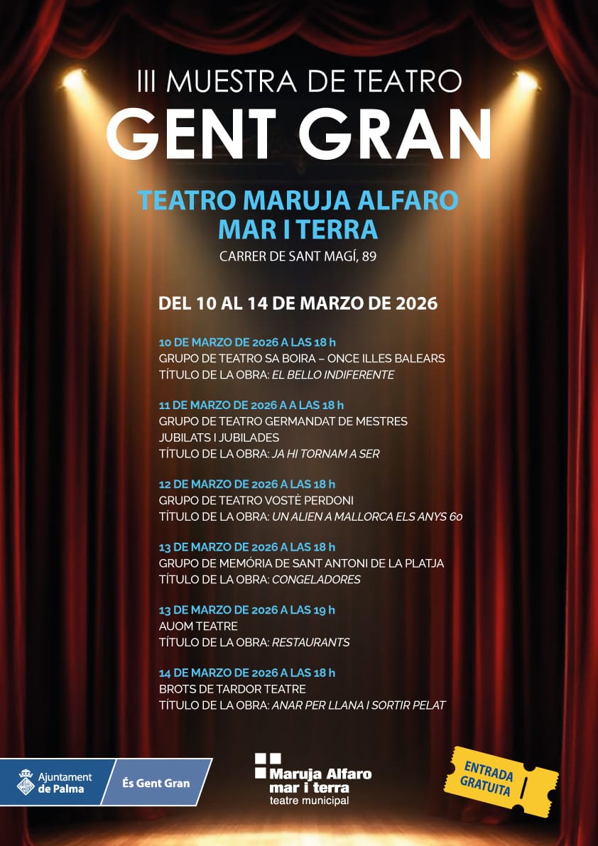 III Muestra de Teatro Gent Gran