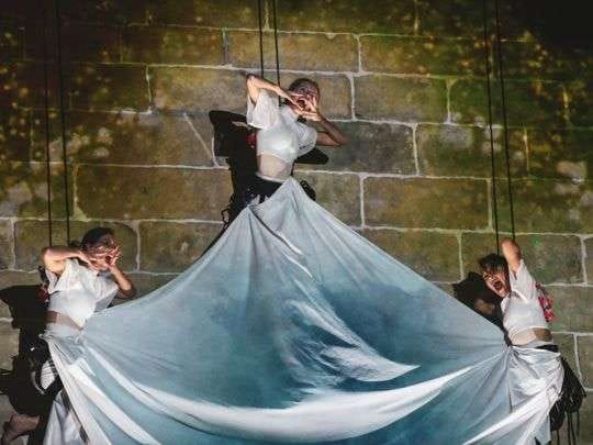 Festival Arcu Atlánticu. Danza vertical. GEURE(R)A, Harrobi Dantza Bertikala