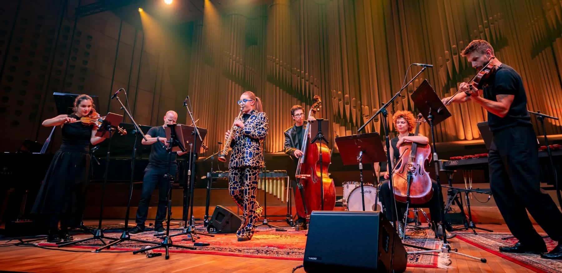 Jess Gillam Band at Christmas