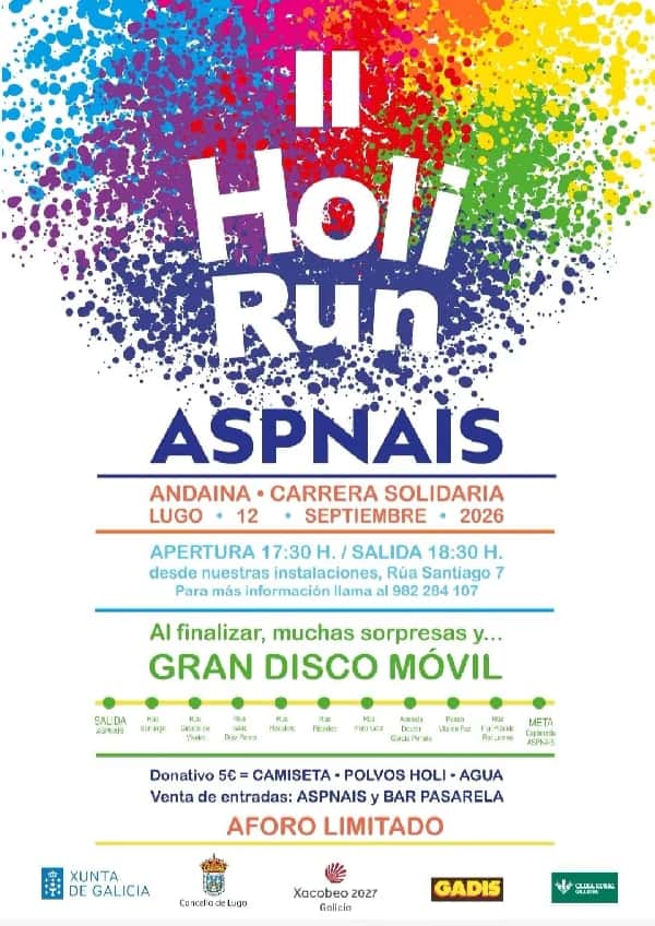 II Holi Run de Aspnais