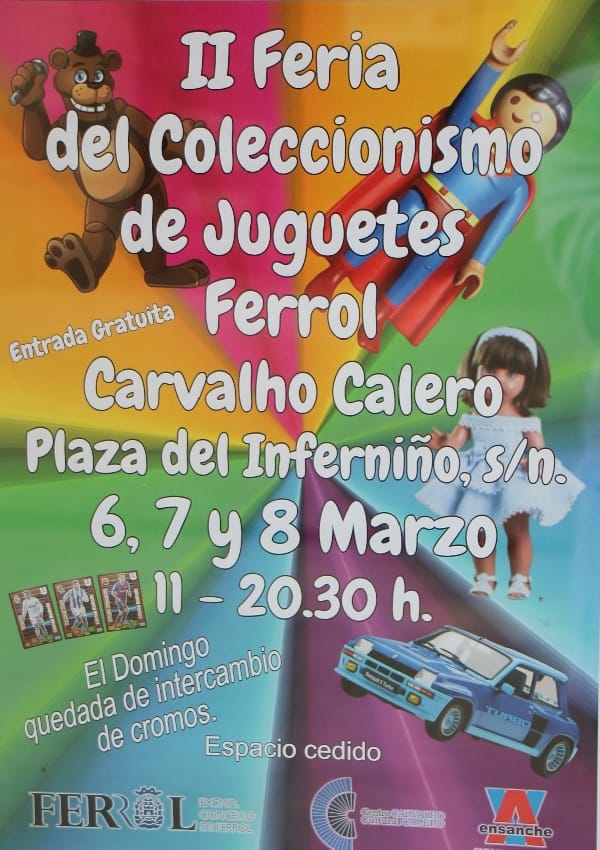 II Feria del Coleccionismo de Juguetes en Ferrol