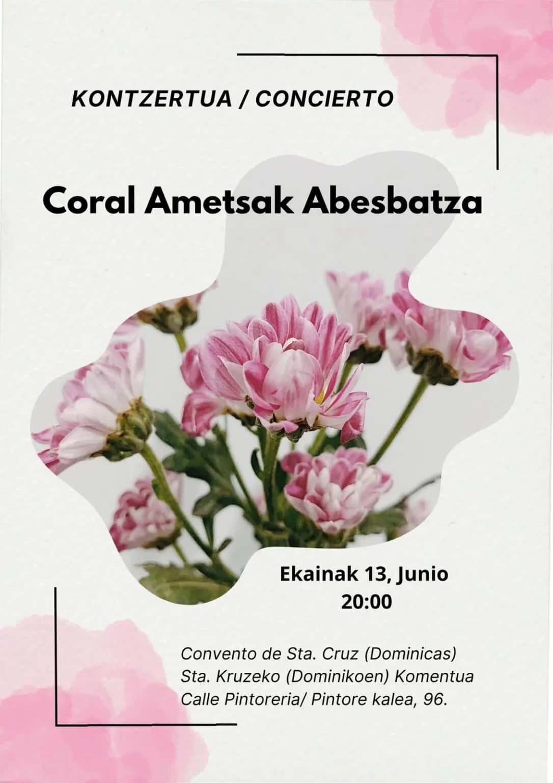 Concierto de la Coral Ametsak Abesbat