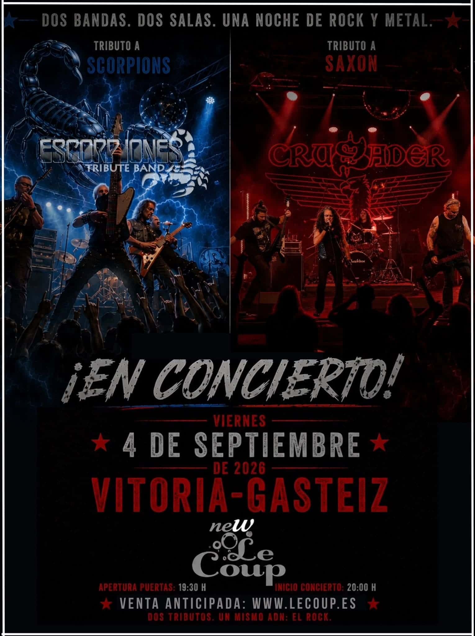 Scorpions & Saxon Tribute Night
