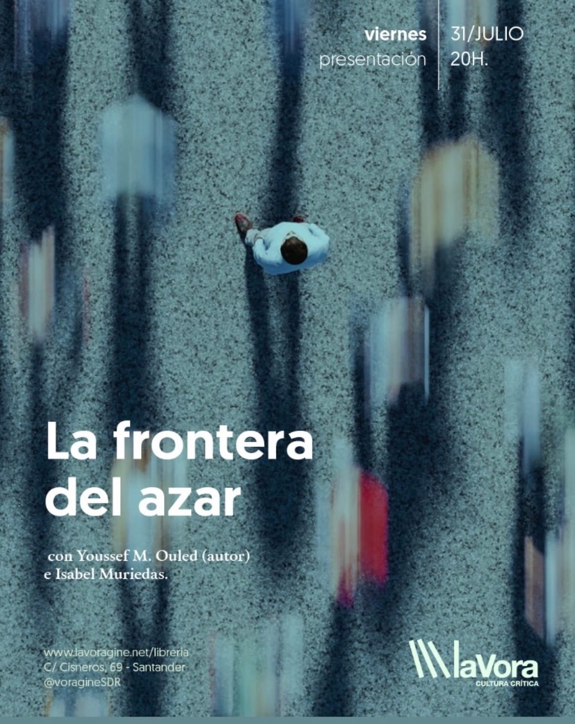 Presentación del libro 'La frontera del azar' con Youssef M. Ouled e Isabel Muriedas