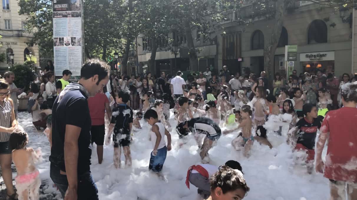 Fiesta Txiki de la espuma