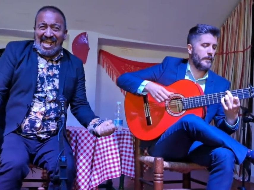 Flamenco con Mario de los Santos, Tarasco, Rafael El Lele y Antonio Martín