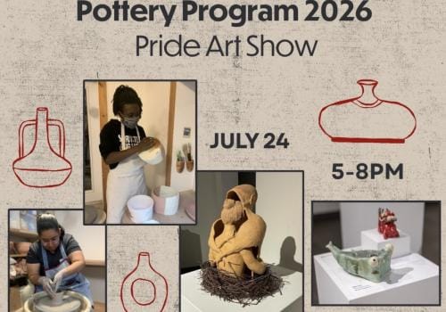 RRANS Pottery Program PRIDE Art Show