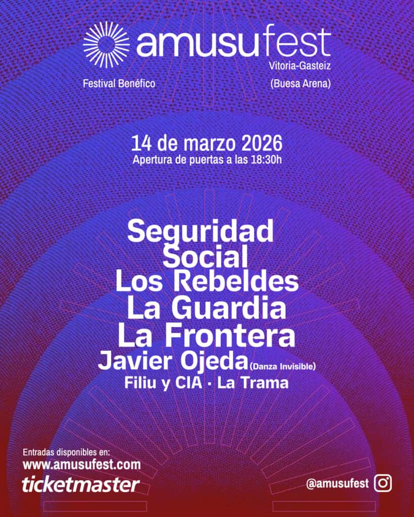 AMUSUFEST: El Festival benéfico de los 80s