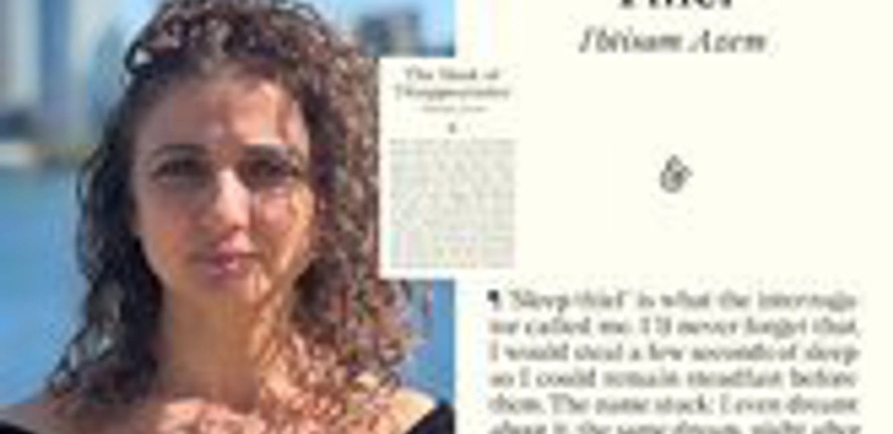 Palestinian Fiction: Ibtisam Azem for The Sleep Thief