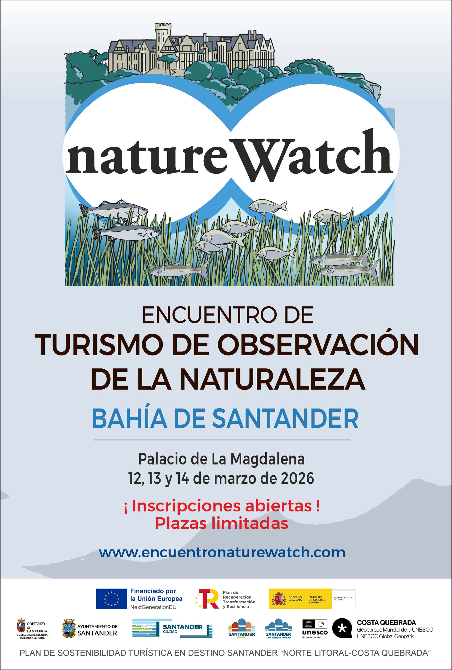 Encuentro de Turismo de Observaci贸n de la Naturaleza natureWatch Bah铆a de Santander 2026