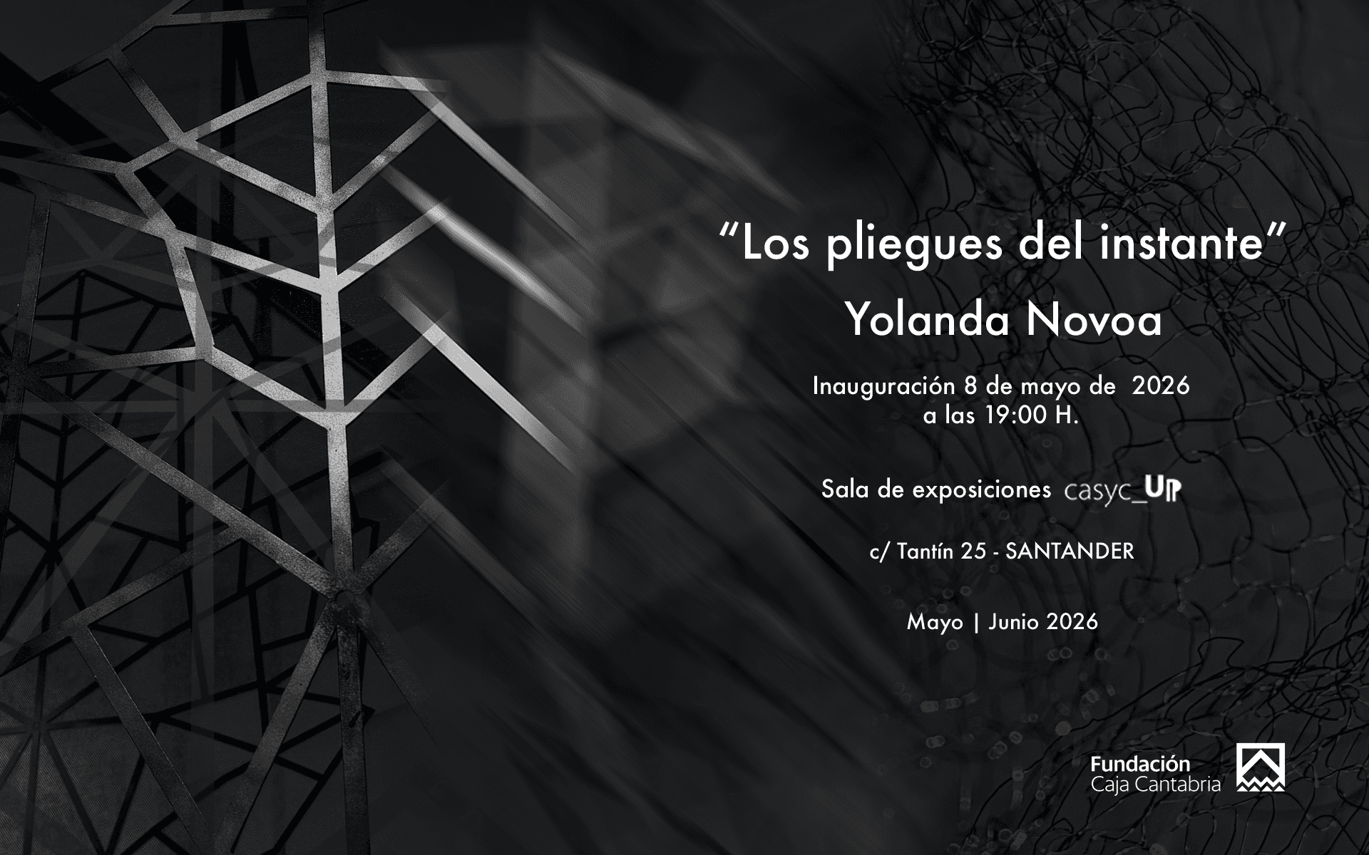 Inauguración de la exposición 'Los pliegues del instante' de Yolanda Novoa