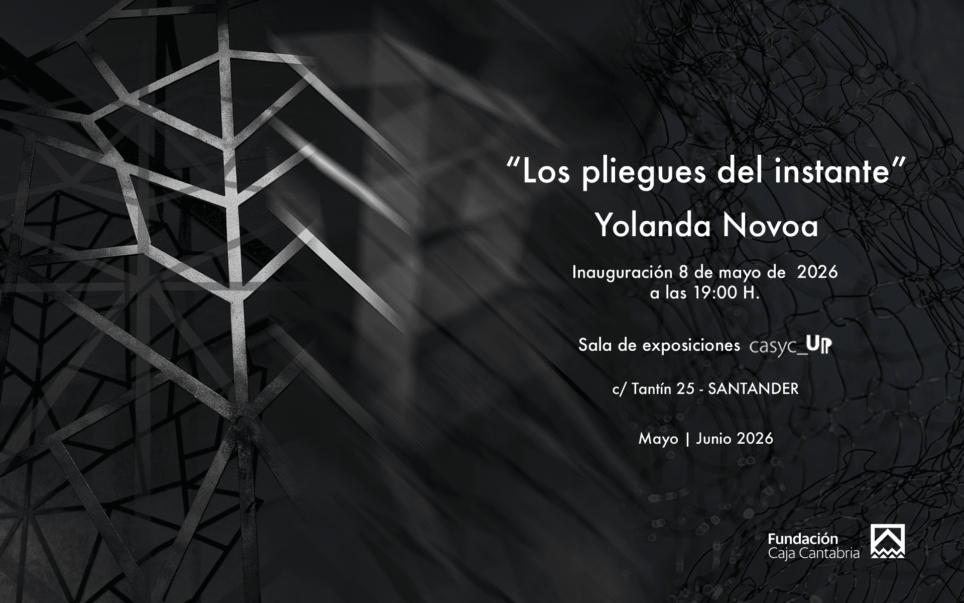 Inauguración de la exposición 'Los pliegues del instante' de Yolanda Novoa