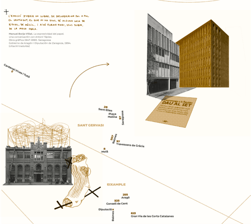 La Barcelona de Tàpies. Itinerari