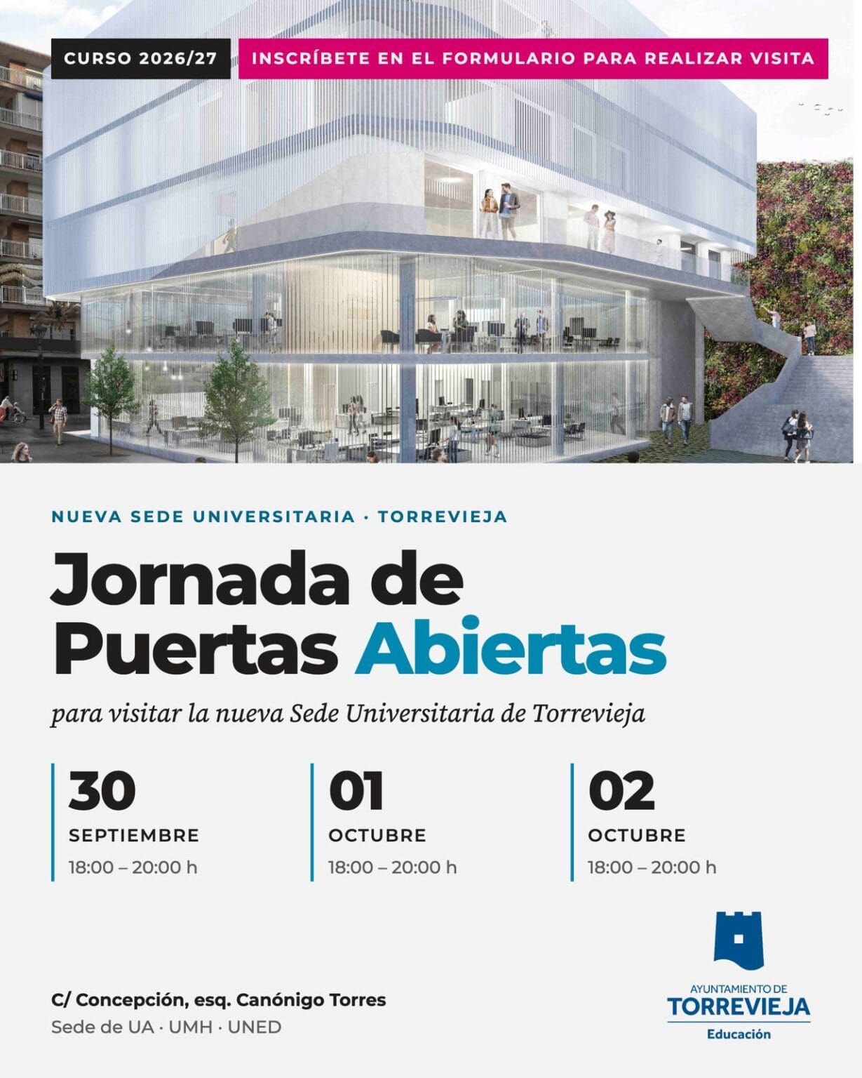 Jornadas de puertas abiertas de la Sede Universitaria