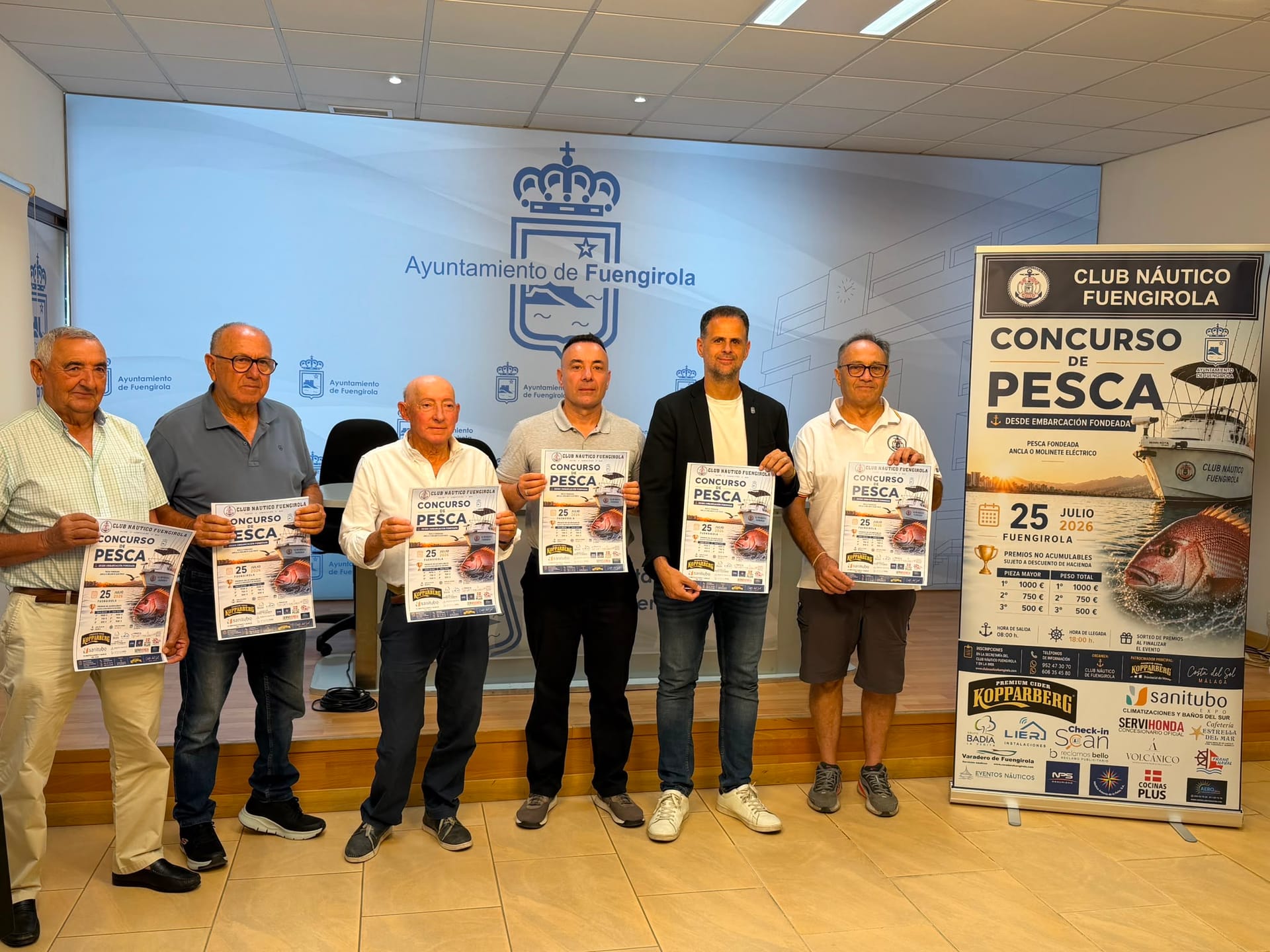 I Concurso de Pesca desde Embarcación Fondeada