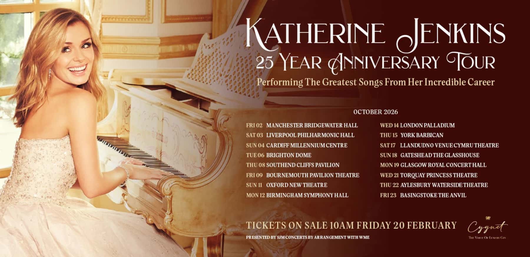 Katherine Jenkins Plus Support