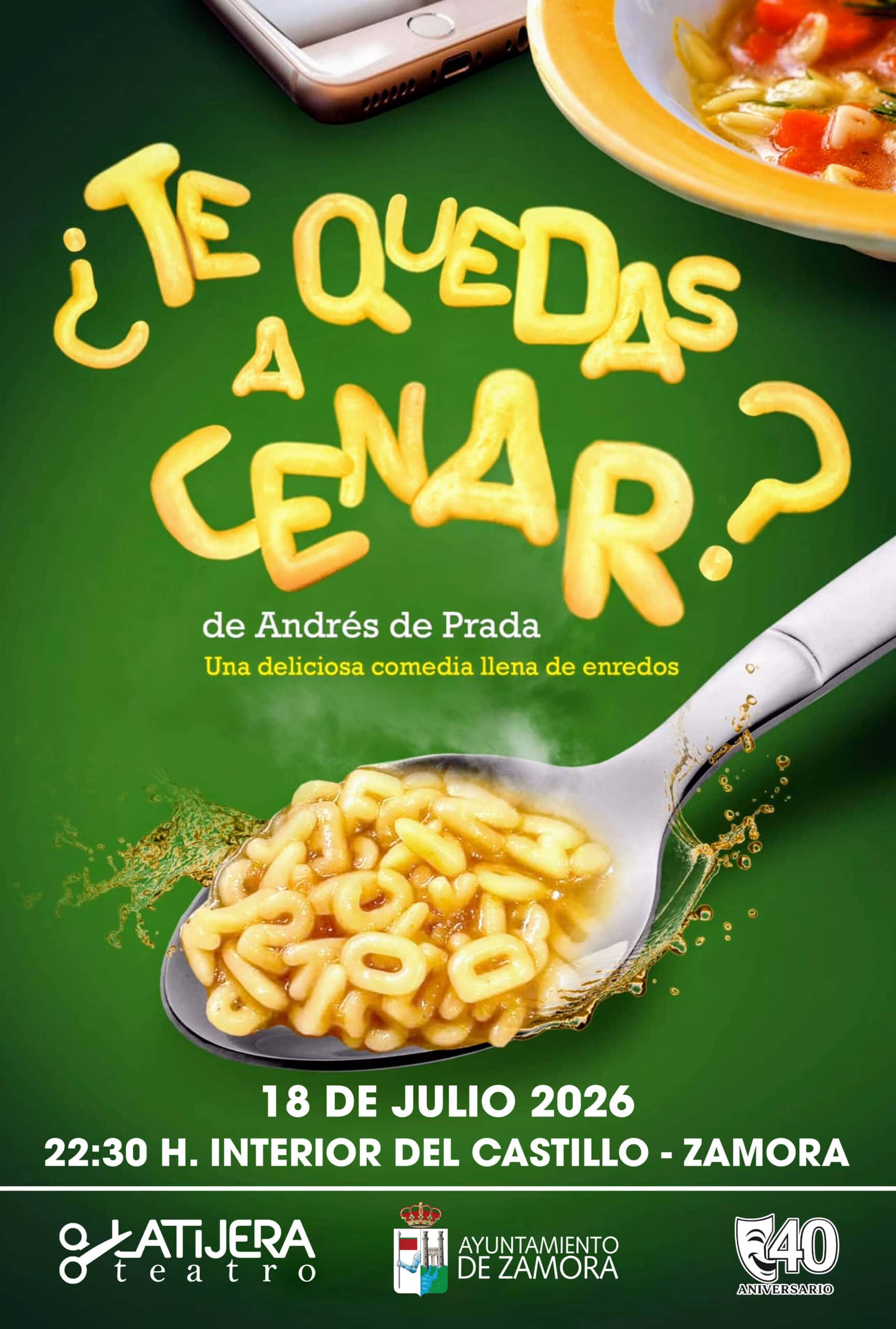 Noches de teatro - ¿Te quedas a cenar?