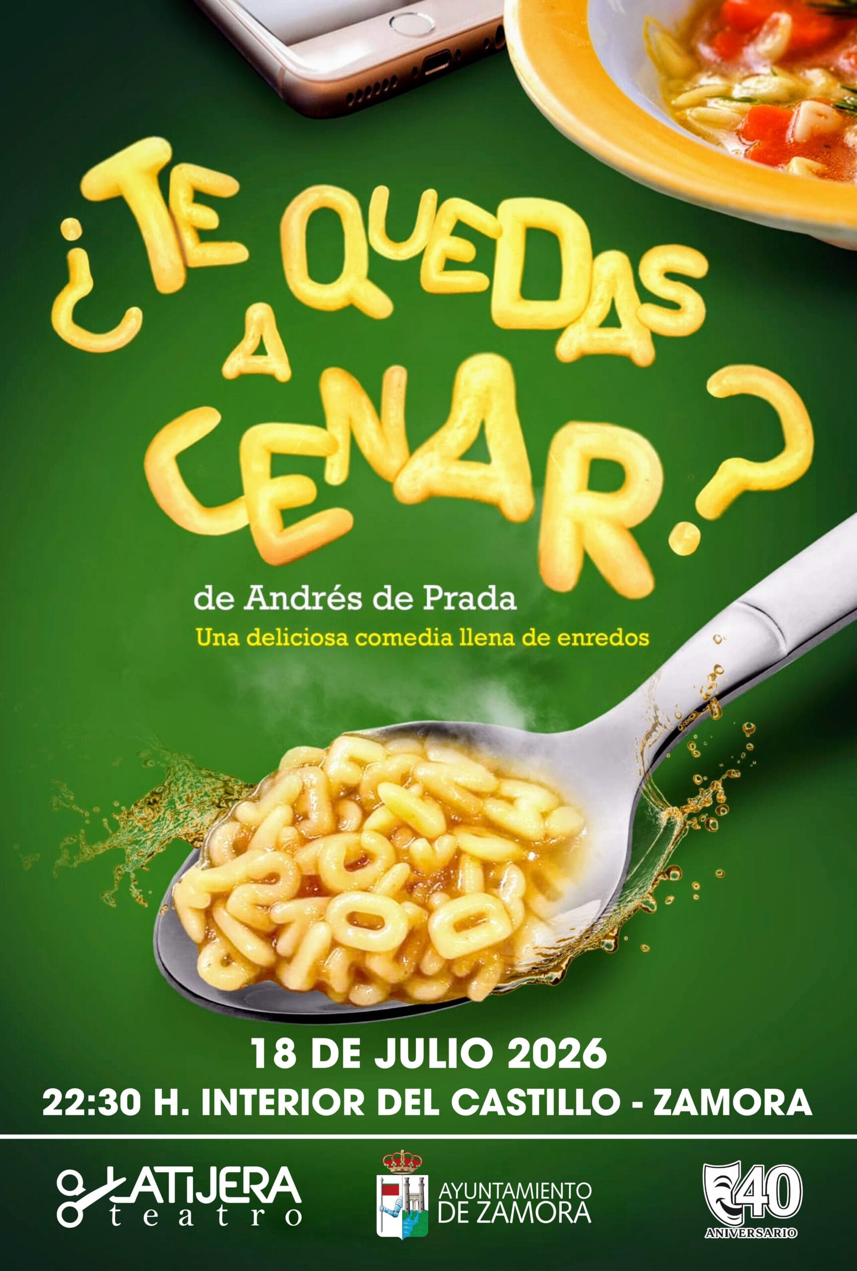 Noches de teatro - ¿Te quedas a cenar?