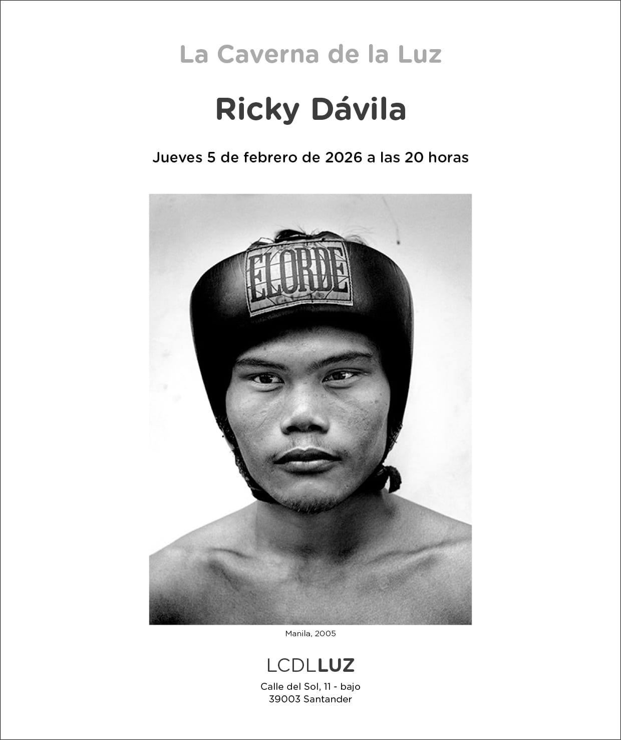 Exposición fotográfica 'Manila', de Ricky Dávila (Inauguración)