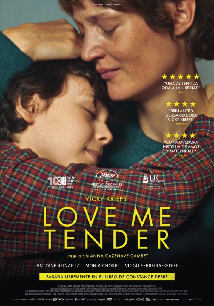 Proyección de la película Love me tender