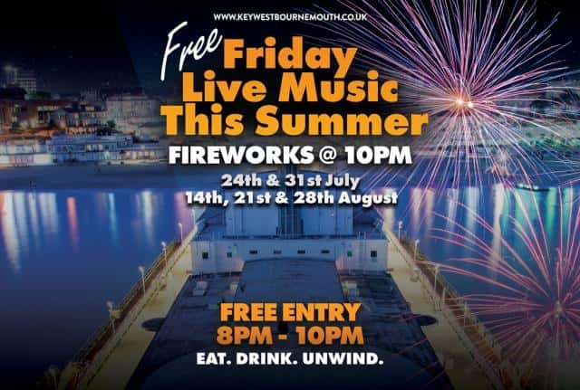 Friday Night Fireworks & Free Live Music