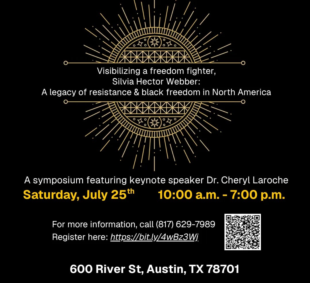 Visibilizing a Freedom Fighter Silvia Hector Webber: A Legacy of Resistance
