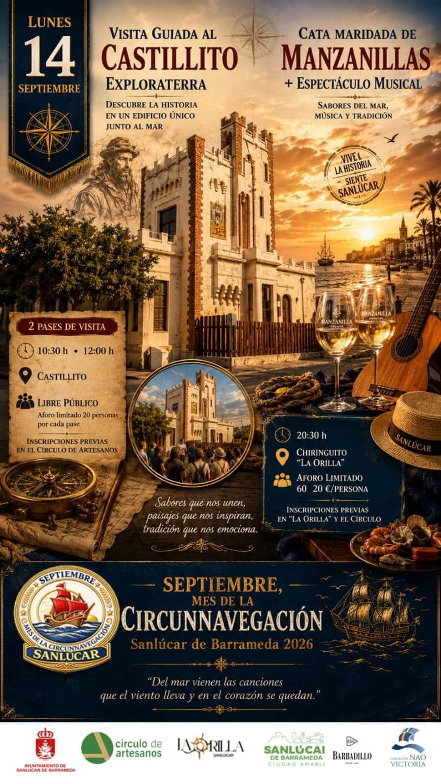 Visita guiada al Castillito Exploraterra