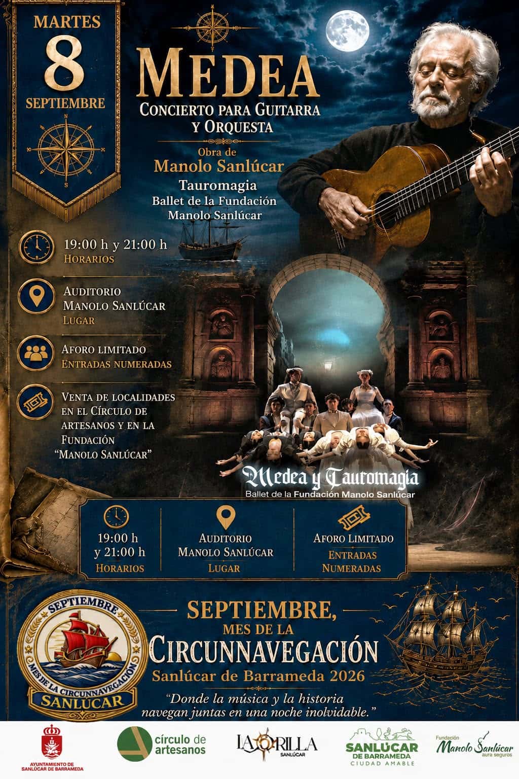 Concierto 'Medea' de Manolo Sanlúcar