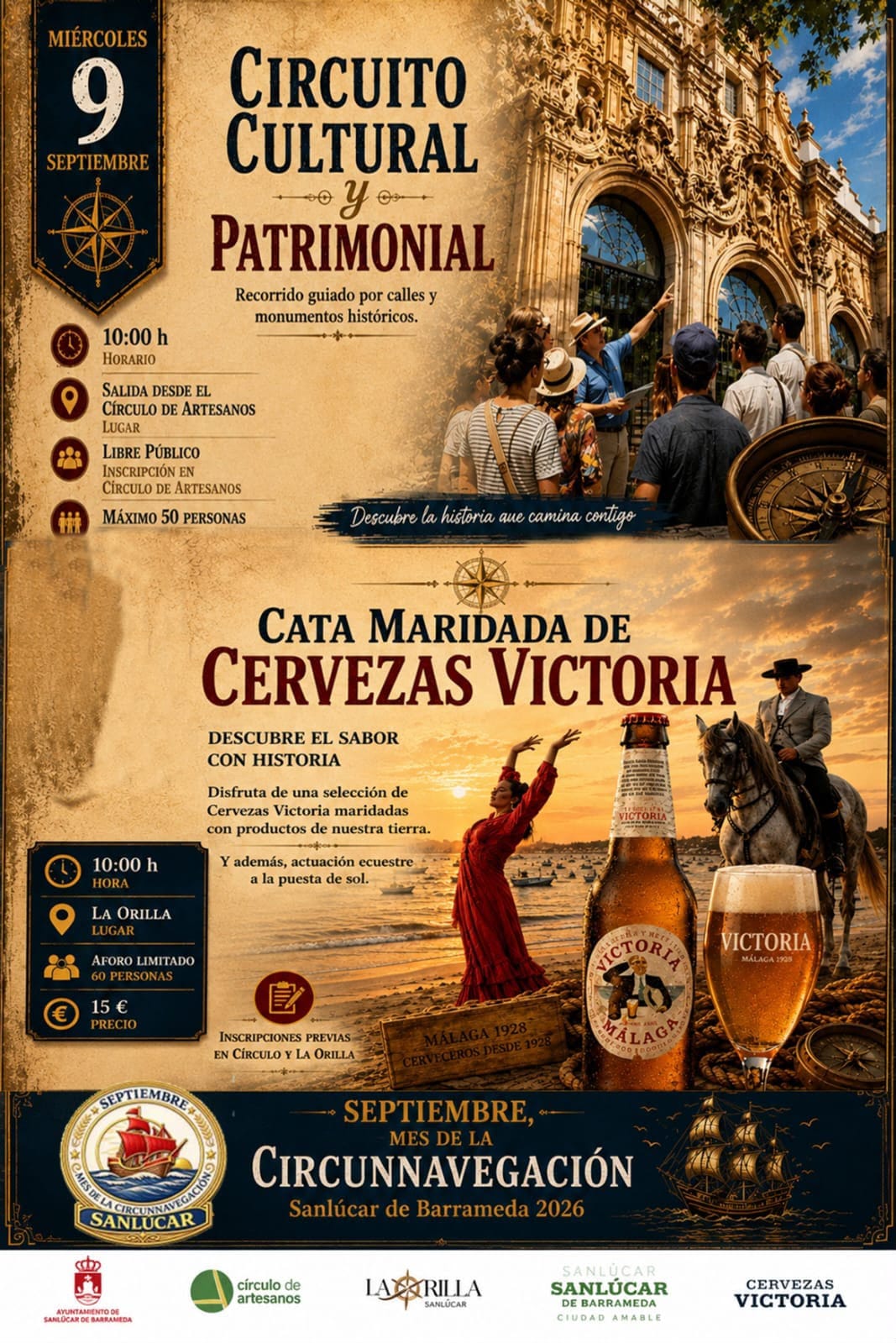 Inauguración de la exposición de pintura de Antonio Mejías, '1ª Circunnavegación'
