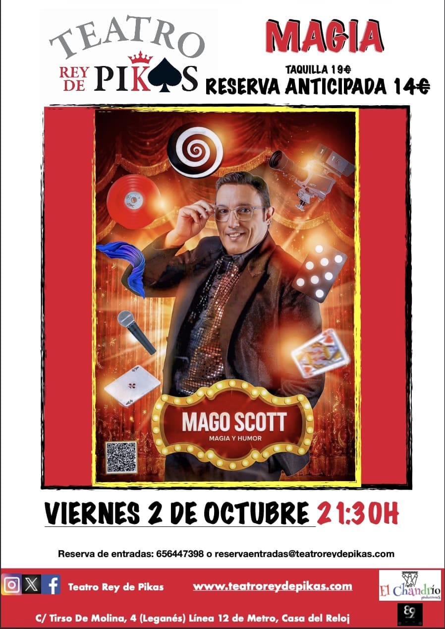 Mago Scott - Magia para adultos