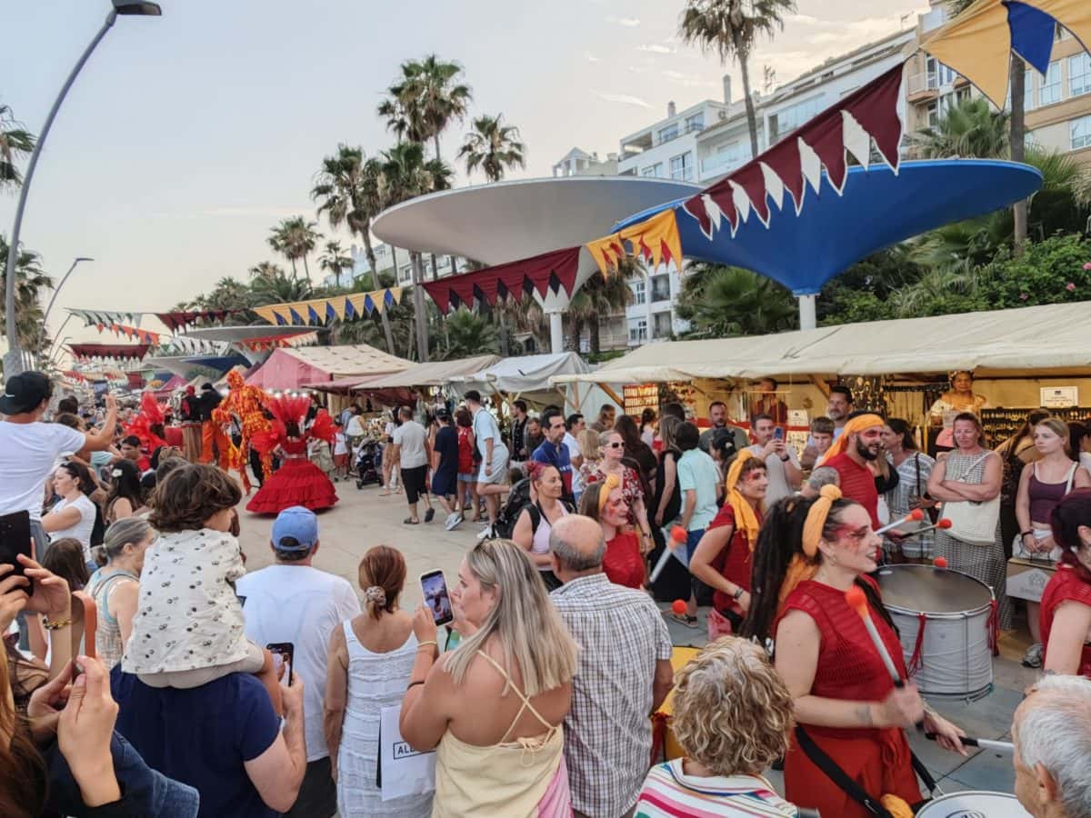 Mercadillo de verano del paseo marítimo