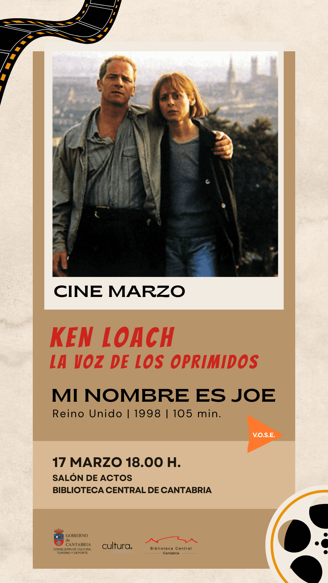 Proyección de Mi nombre es Joe - Ciclo Ken Loach