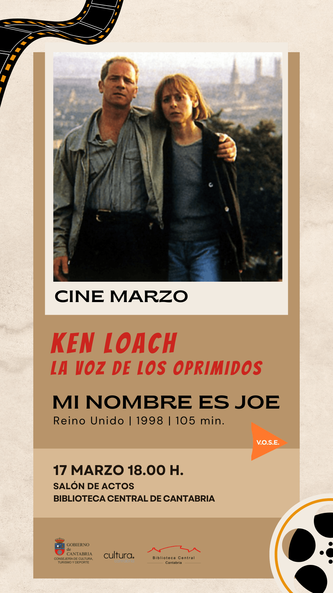 Proyección de Mi nombre es Joe - Ciclo Ken Loach