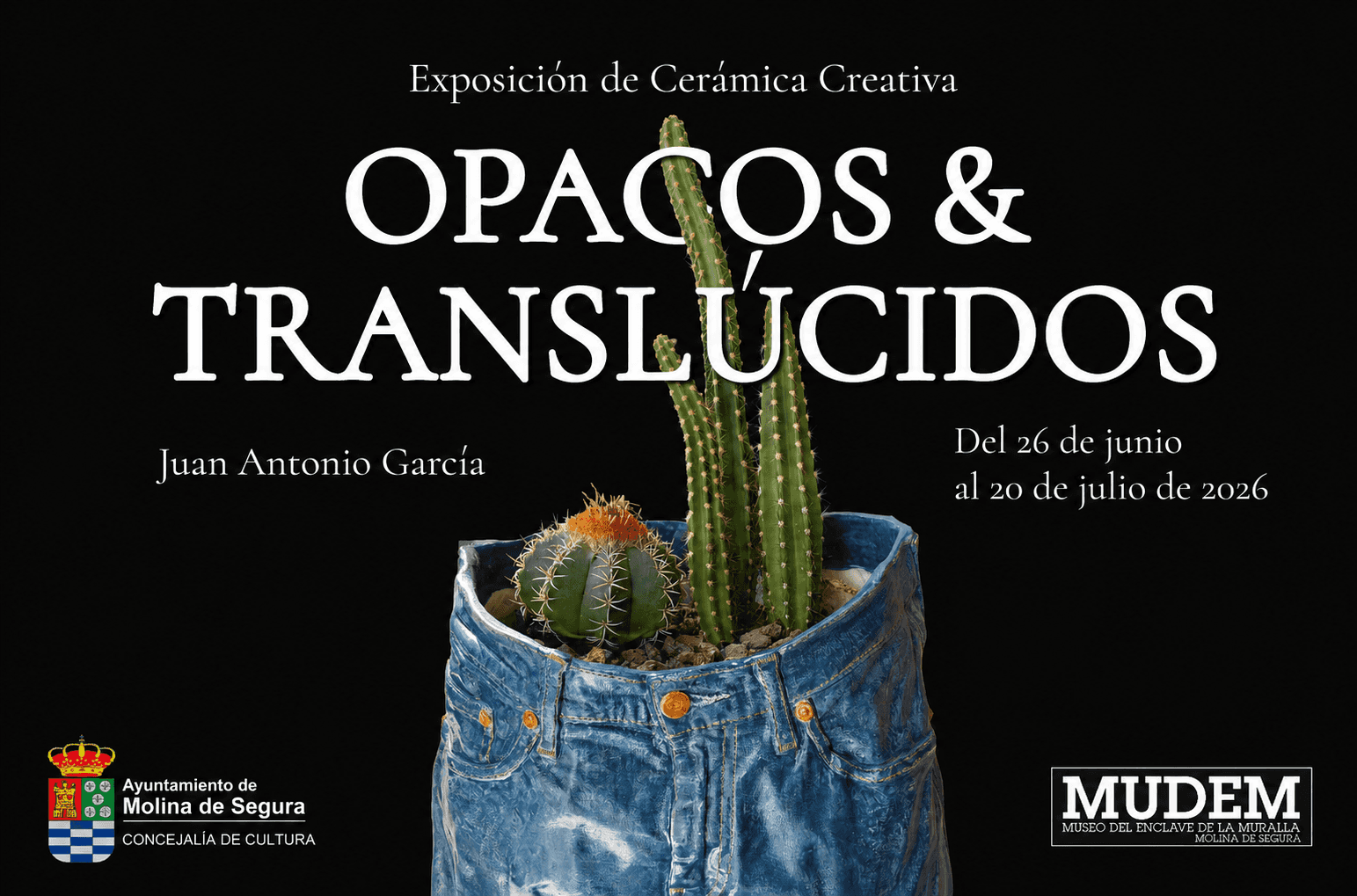 Exposición de cerámica creativa Opacos & Translúcidos