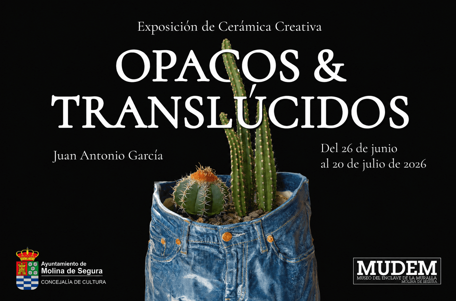 Exposición de cerámica creativa Opacos & Translúcidos
