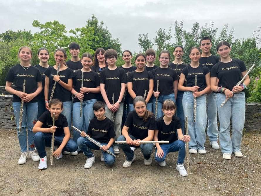 Concierto de la Orquesta de Flautas del Conservatorio Profesional de Música y Danza de Gijón