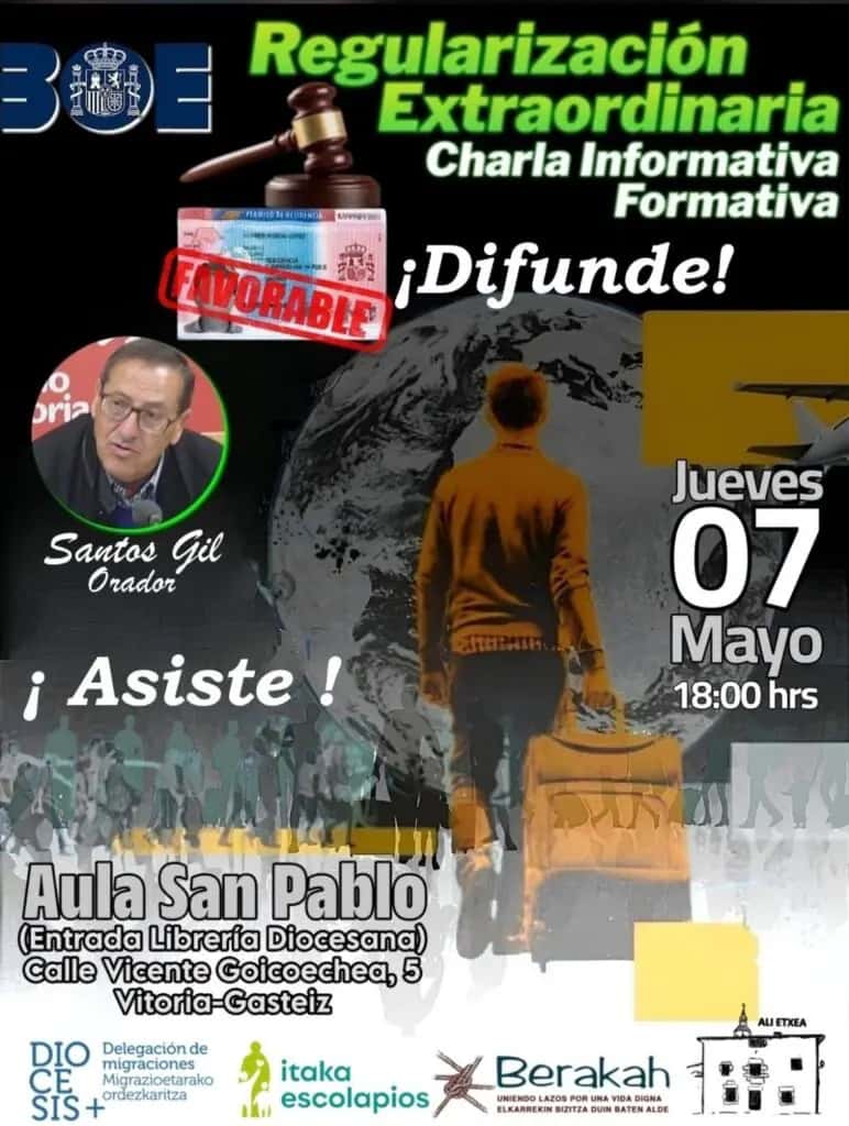 Charla formativa sobre la Regularizaci贸n Extraordinaria de Migrantes